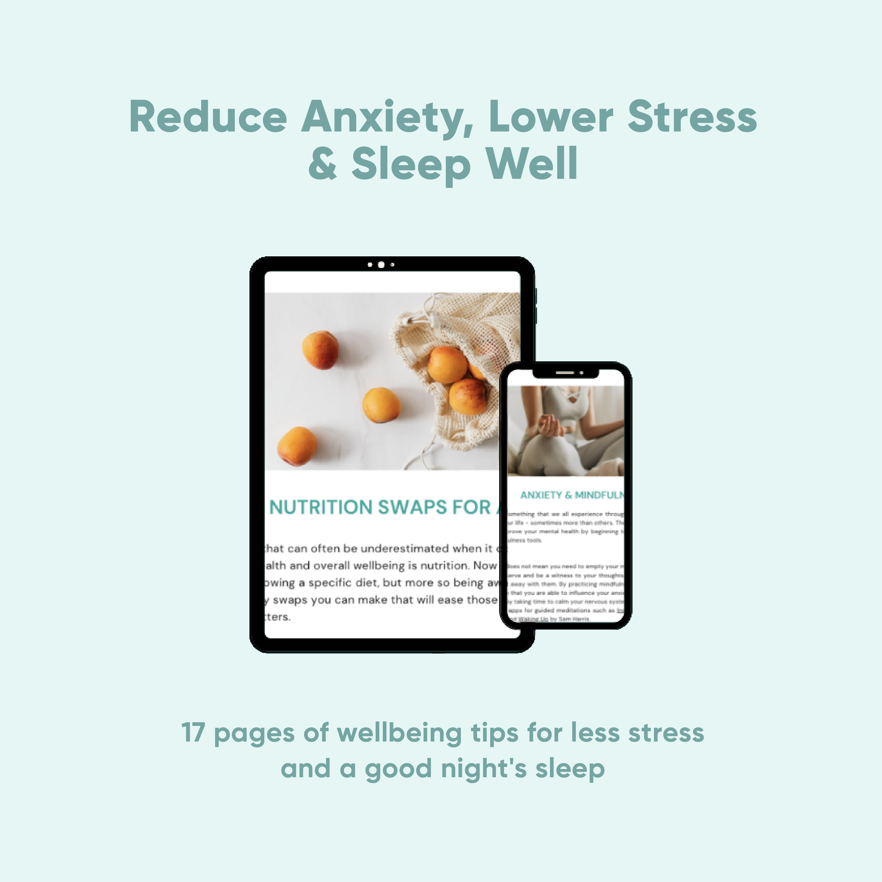 CalmCarry® eBook: The Secrets to Freeing Anxiety, Stress, and Insomnia